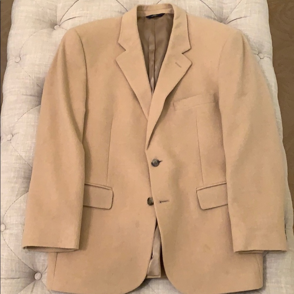 Men’s camel hair sports jacket